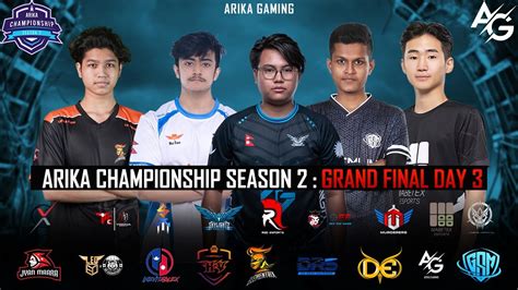 Np Pubg Mobile Arika Championship S Grand Final Day Ft De