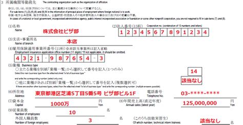 【書き方講座】技術・人文知識・国際業務の在留資格更新許可申請書｜ビザ部