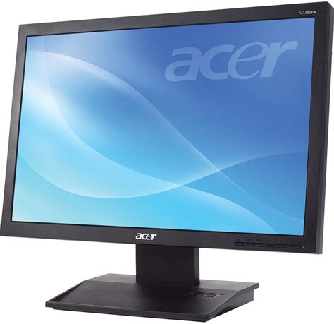 Amazon Acer V W Ejb Inch Widescreen Flat Panel Lcd Monitor