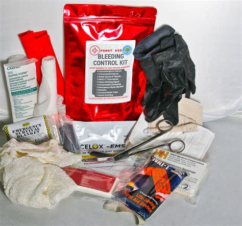 First Aid Survival Bleeding Medical Kit | Active Shooter First Aid Kit ...