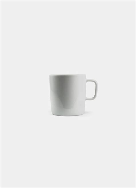 Alessi - Jasper Morrison - Plate Bowl Cup - Tea Cup - White Porcelain ...