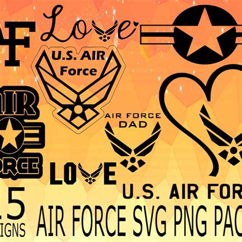 Air Force Svg Etsy