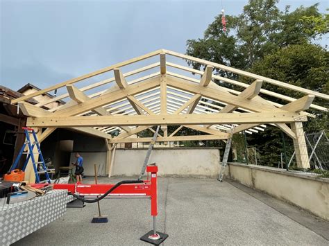 Création d une charpente à Saint Bonnet de Chavagne DTV FAISAN