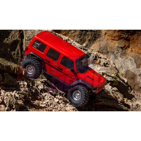 Axial Scx Iii Jeep Jl Wrangler W Portals Th Rtr Orange