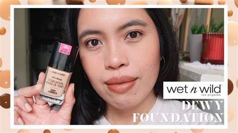 Wet N Wild Photo Focus Dewy Foundation Soft Beige Review Asian Filipino Nc25 Youtube