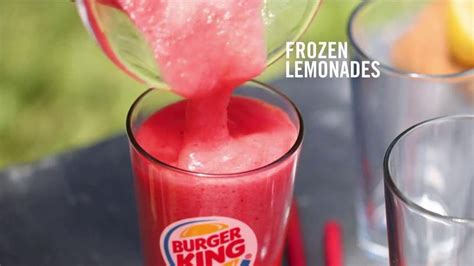 Burger King Frozen Lemonades Tv Spot Ispottv