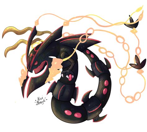 Pokemon Rayquaza Mega Evolution