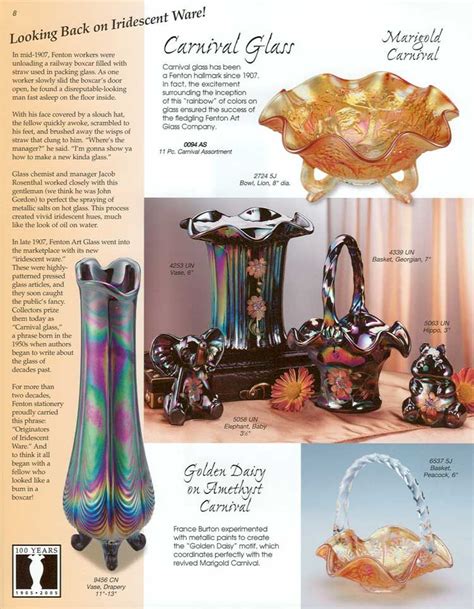 Fenton Art Glass Company Catalog Fenton 2005 Catalog Here 2005 Fenton Art Glass Company Return