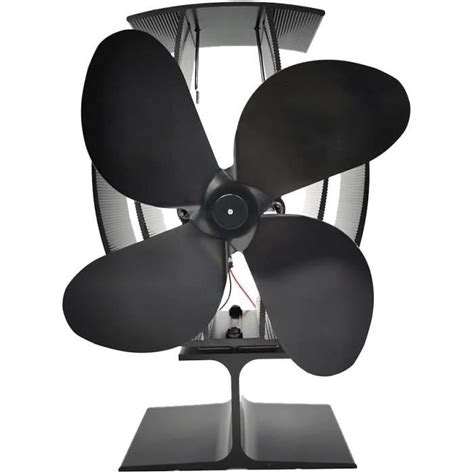 Ventilateur De Po Le Bois Con U Lames Chaleur Ventilateurs De