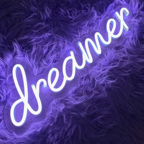 Dreamer LED Neon Sign Noalux LED Neon Signs Handmade With Love