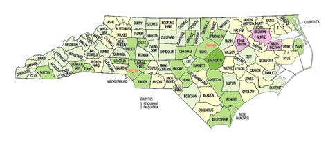 North Carolina: Population, percent change, 1990 to 2000