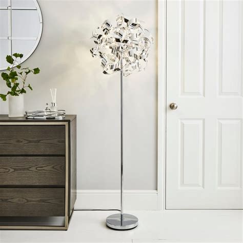 Iris 4 Light Floor Lamp | Dunelm