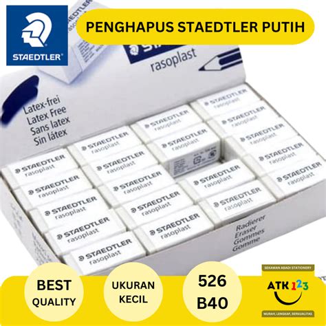 Jual Penghapus Pensil Eraser Merk Staedtler Rasoplast 526 B40