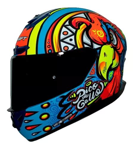 Casco Shaft Integral Mucho Poder Azul Meses Sin Intereses