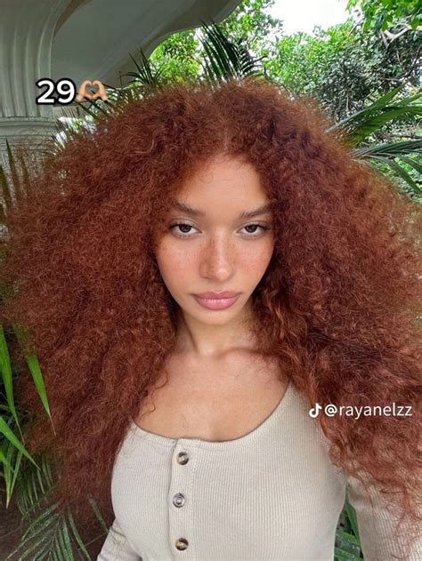 Pin by laura on Salvamentos rápidos Afro hair models Pretty red hair