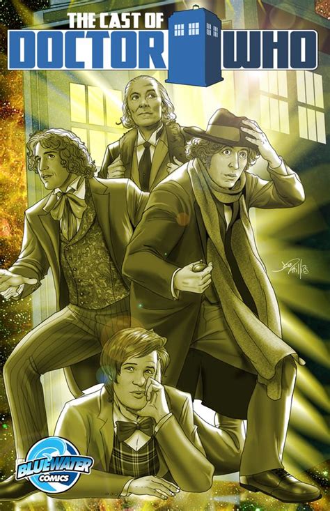 The Cast Of Doctor Who Graphic Novel Doctor Who Is The Longest Running Sci Fi Tv Series Of All