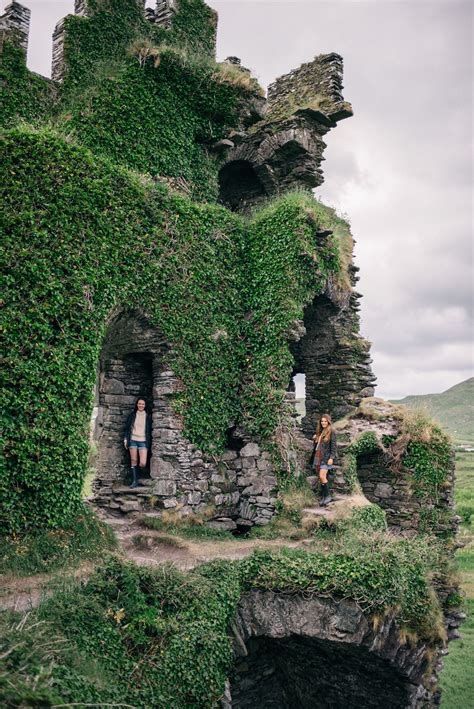 The Ring Of Kerry Visiting Castle Ruins Travel Pinterest Castle