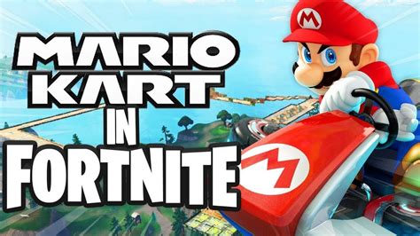 Mario Kart In Fortnite First Look1 YouTube