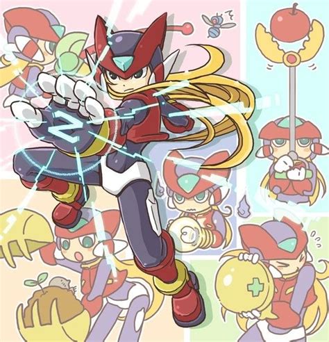 ボード「megaman」のピン ロックマン イラスト ロックマンゼロ