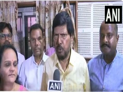 BJP On Firm Footing In Chhattisgarh NDA Ally Ramdas Athawale