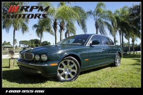 Purchase Used BEAUTIFUL JAGUAR XJ8 BRITISH RACING GREEN CLEAN CARFAX