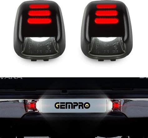 Amazon Gempro License Plate Light Pcs Led License Plate Tag Lamp