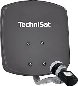 TechniSat DIGIDISH 33 Satelliten Schüssel für 1 Teilnehmer grau