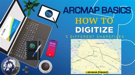 How To Digitize In ArcMap How To Create Shapefiles In ArcMap