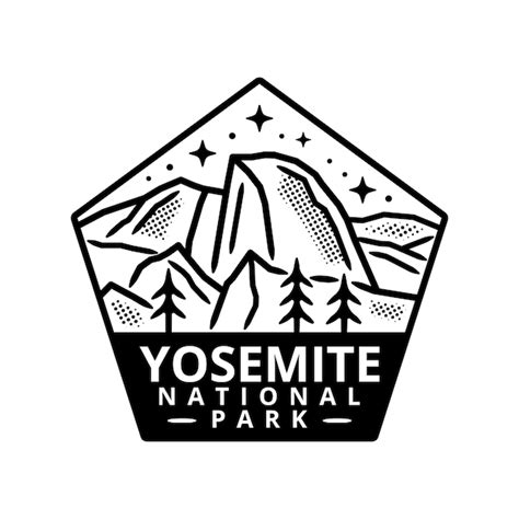 Premium Vector Yosemite National Park Sticker