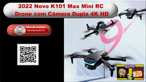 Conhe A Novo K Max Mini Rc Drone C Mera Dupla K Hd Youtube