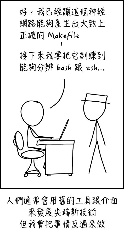 現代工具 Xkcd 中文翻譯