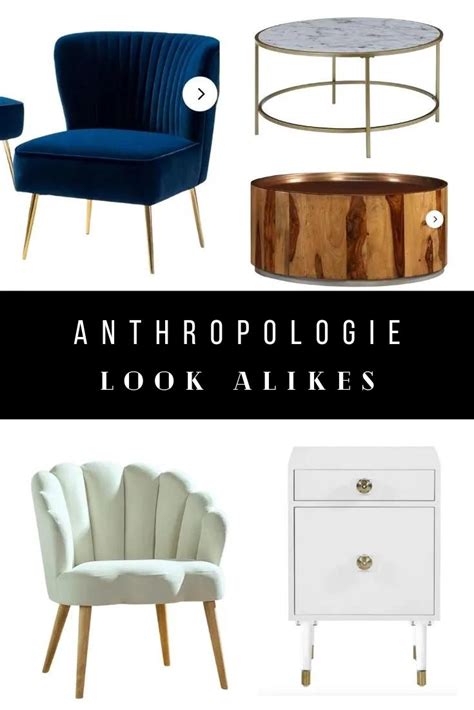 Best Anthropologie Furniture Look Alikes and Alternatives