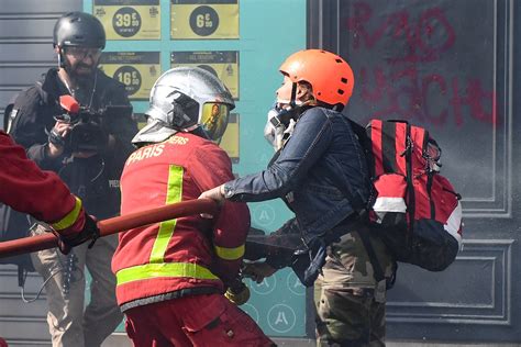 Réforme des retraites la street médic qui avait agressé un pompier