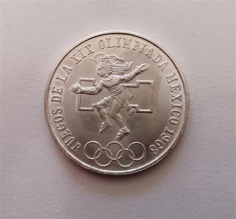 Gran Moneda De Plata Juegos Olímpicos México 1968 Cuotas sin interés