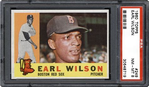 1960 Topps Earl Wilson Psa Cardfacts®