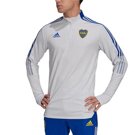 Buzos Adidas Buzo Adidas Boca Juniors TR Top Blanco FerreiraSport