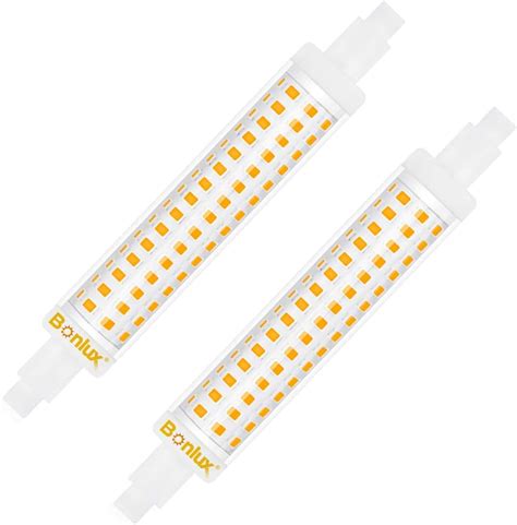 Bonlux 15W Lampadina R7S 118mm A LED Lineare Bianco Fredda 6000k Non