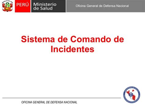 04 Sistema De Comando De Incidentes