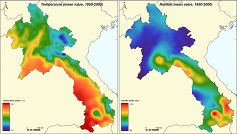 Onlmaps On Twitter Average Rainfall And Temperature In Laos