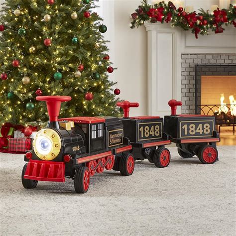 The Hammacher Schlemmer Four Passenger Electric Ride On Train