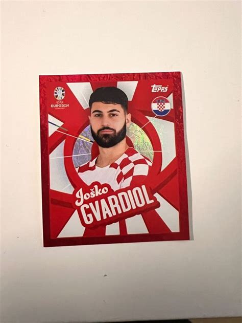 Topps Em Rot Josko Gvardiol Cro Ptw Kaufen Auf Ricardo