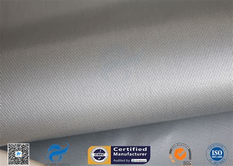 High Intensity Coated Fiberglass Fabric With Gray Silicone 17oz 1 55m Width