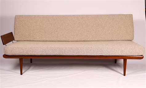 Teak Minerva sofa by Peter Hvidt Orla Mølgaard for France Son