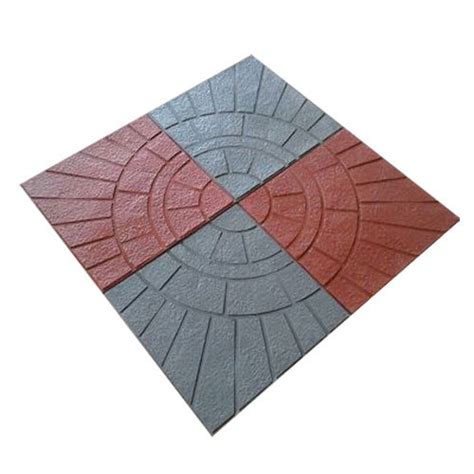 Red And Grey Parking Cement Floor Tiles Mm At Rs Square