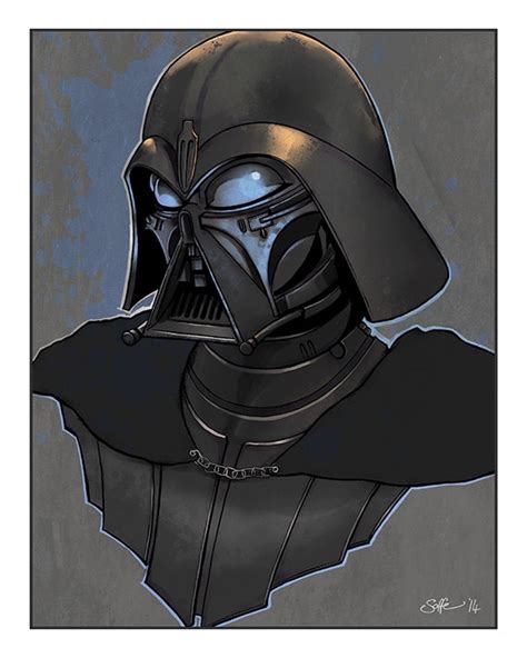 Star Wars Darth Vader Ralph McQuarrie concept design