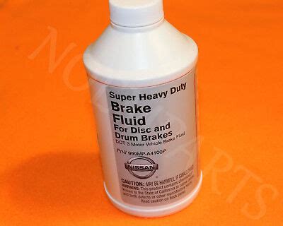 X Bottle Genuine Oem Infiniti Nissan Brake Fluid Oil Ml Dot