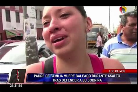 Los Olivos Matan A Padre De Familia Por Defender A Su Sobrina Durante