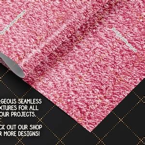 100 SEAMLESS Chenille Digital Paper Cozy Yarn Pattern Printable Towel