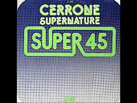 Cerrone Supernature Original Full Length Version YouTube