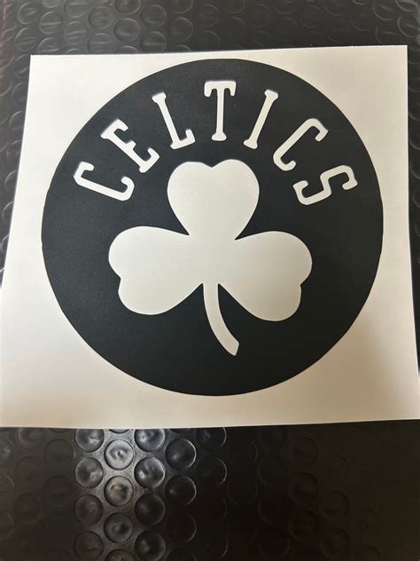 Boston Celtics Decal - Etsy